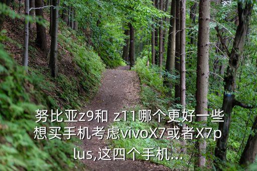  努比亞z9和 z11哪個更好一些想買手機考慮vivoX7或者X7plus,這四個手機...