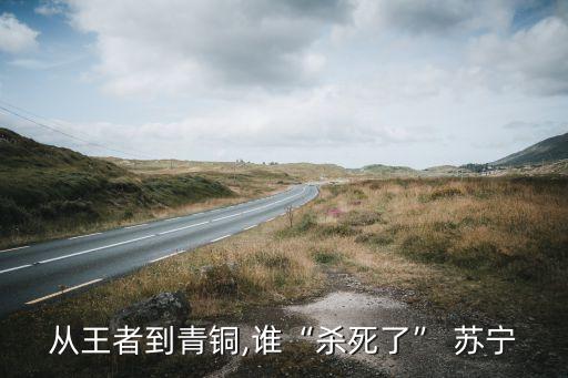 從王者到青銅,誰(shuí)“殺死了” 蘇寧