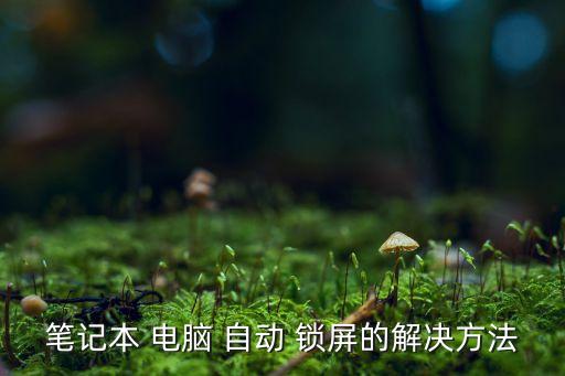 電腦異常自動(dòng)鎖屏怎么辦,電腦時(shí)間長了自動(dòng)鎖屏怎么辦