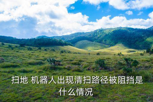 掃地機(jī)器人不掃地