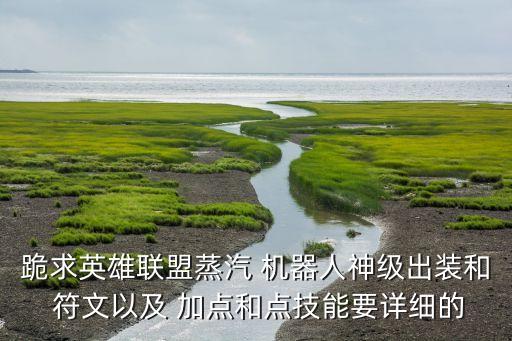 跪求英雄聯(lián)盟蒸汽 機器人神級出裝和 符文以及 加點和點技能要詳細的