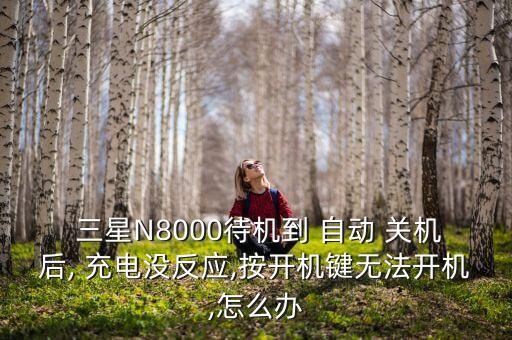  三星N8000待機(jī)到 自動 關(guān)機(jī)后, 充電沒反應(yīng),按開機(jī)鍵無法開機(jī),怎么辦