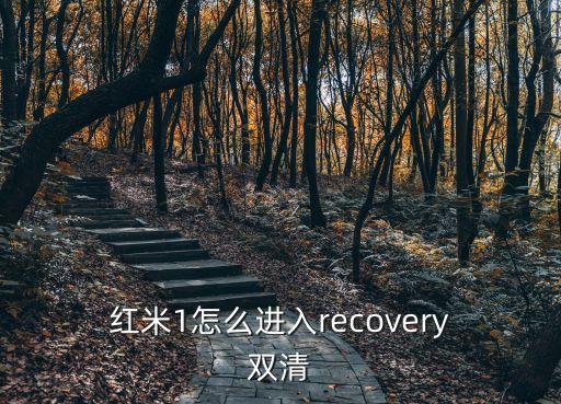  紅米1怎么進入recovery 雙清