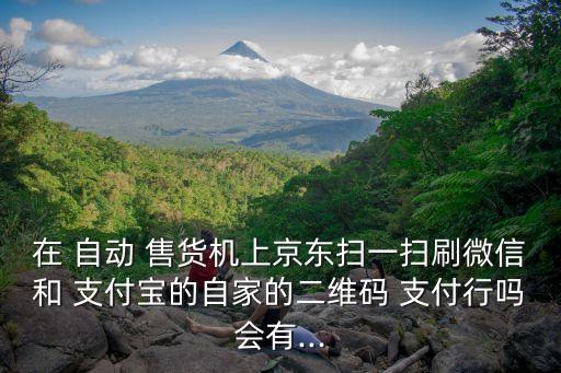 手機支付自動售貨機,大人自動售貨怎么買?