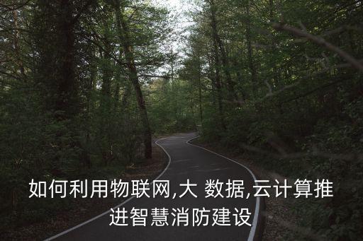 如何利用物聯(lián)網(wǎng),大 數(shù)據(jù),云計(jì)算推進(jìn)智慧消防建設(shè)