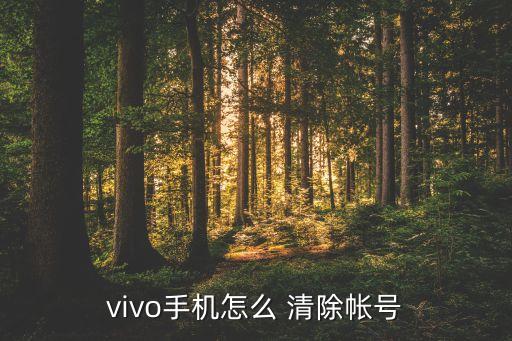 如何清除賬號數(shù)據(jù)
