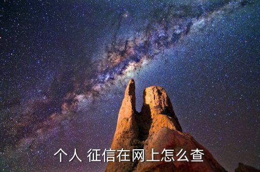 大數(shù)據(jù)征信怎么查詢