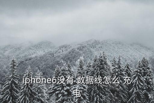 沒有數(shù)據(jù)線充電,蘋果數(shù)據(jù)線突然不能充電了