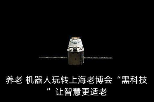 養(yǎng)老 機(jī)器人玩轉(zhuǎn)上海老博會(huì)“黑科技”讓智慧更適老