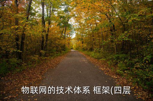 物聯(lián)網(wǎng)的技術(shù)體系 框架(四層