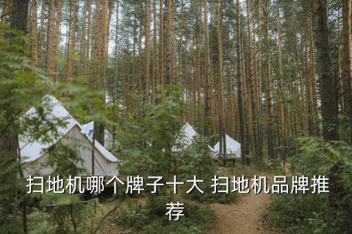  掃地機(jī)哪個(gè)牌子十大 掃地機(jī)品牌推薦
