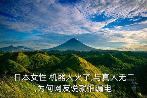  日本女性 機器人火了,與真人無二,為何網(wǎng)友說就怕漏電