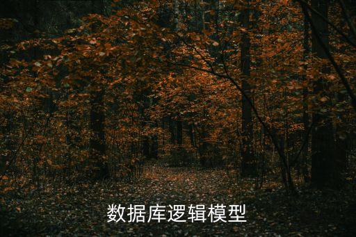數(shù)據(jù)庫邏輯模型