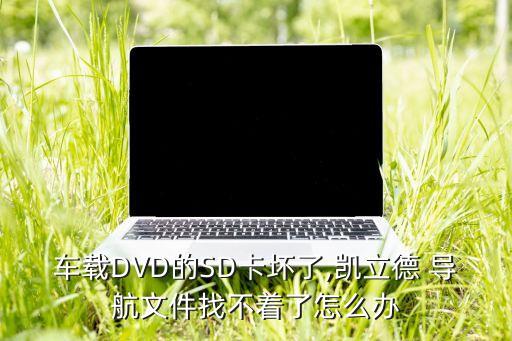 車載DVD的SD卡壞了,凱立德 導(dǎo)航文件找不著了怎么辦