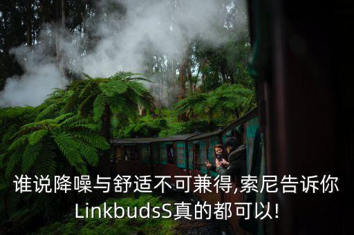 誰說降噪與舒適不可兼得,索尼告訴你LinkbudsS真的都可以!