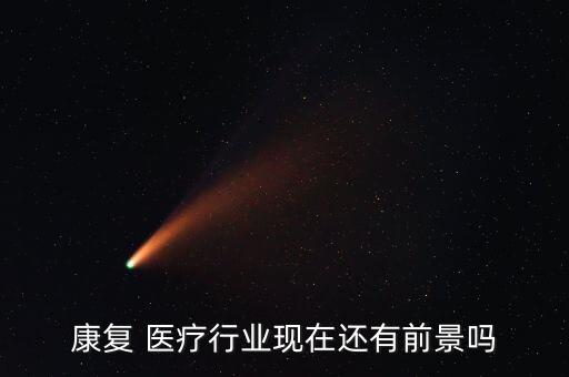 康復(fù) 醫(yī)療行業(yè)現(xiàn)在還有前景嗎