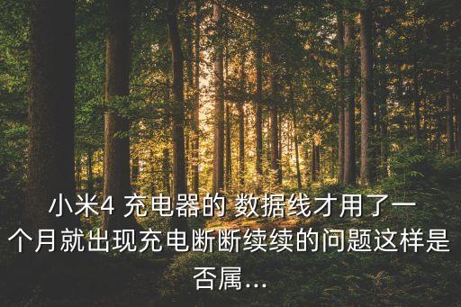 小米4充電器數(shù)據(jù)線,小米充電器數(shù)據(jù)線斷了怎么接