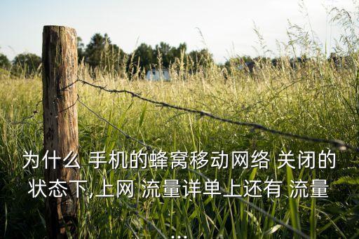 萬利達(dá)手機(jī)關(guān)閉數(shù)據(jù)連接怎么還走流量