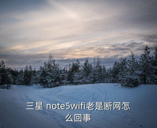 三星 note5wifi老是斷網(wǎng)怎么回事