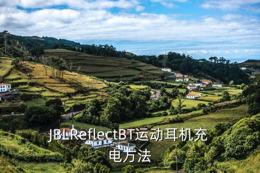 JBLReflectBT運動耳機充電方法