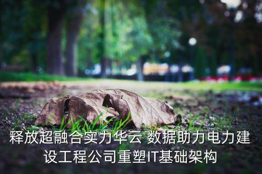釋放超融合實(shí)力華云 數(shù)據(jù)助力電力建設(shè)工程公司重塑IT基礎(chǔ)架構(gòu)