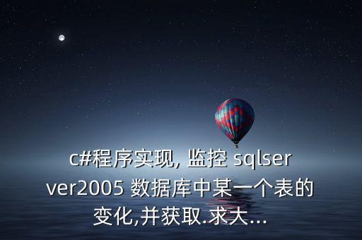 sql數(shù)據(jù)庫監(jiān)控