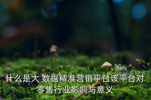 大數(shù)據(jù) 銷售