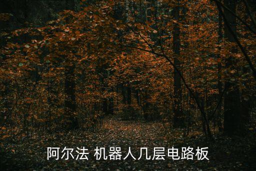 阿爾法 機(jī)器人幾層電路板