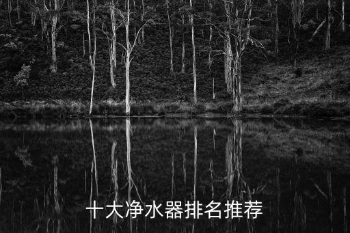 十大凈水器排名推薦