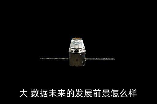 大 數(shù)據(jù)未來的發(fā)展前景怎么樣