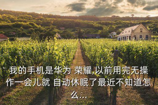 榮耀4C待機(jī)時(shí)屏幕自動(dòng)亮,榮耀手機(jī)屏幕待機(jī)設(shè)置