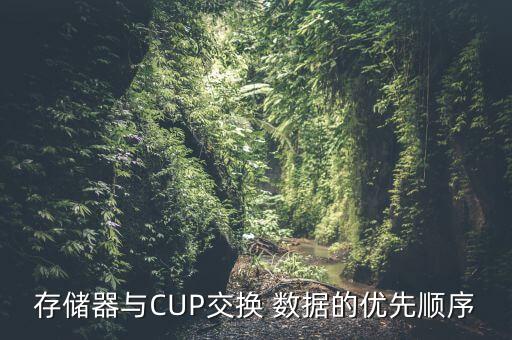 存儲器與CUP交換 數(shù)據(jù)的優(yōu)先順序