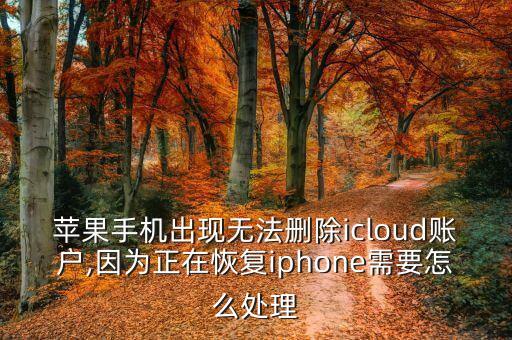 移除iCloud數(shù)據(jù)失敗,正在移除icloud數(shù)據(jù)一直沒(méi)有反應(yīng)