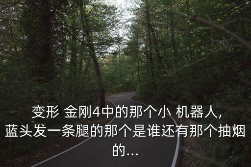 變形金剛4有什么機(jī)器人