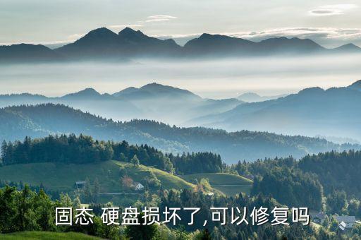  固態(tài) 硬盤損壞了,可以修復(fù)嗎