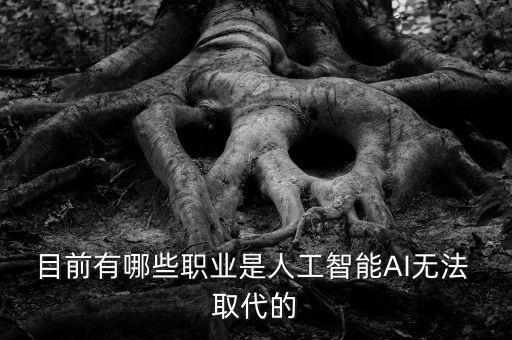 目前有哪些職業(yè)是人工智能AI無法 取代的
