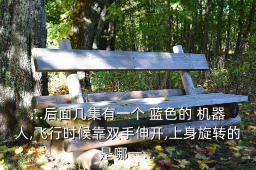 ...后面幾集有一個 藍(lán)色的 機(jī)器人,飛行時候靠雙手伸開,上身旋轉(zhuǎn)的是哪一...