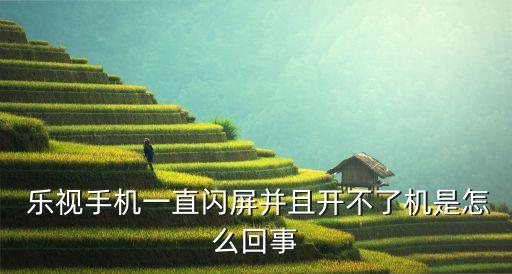  樂視手機(jī)一直閃屏并且開不了機(jī)是怎么回事