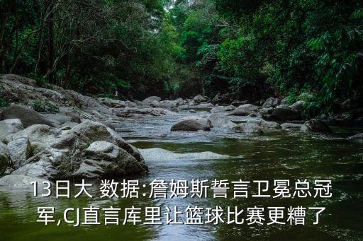 13日大 數(shù)據(jù):詹姆斯誓言衛(wèi)冕總冠軍,CJ直言庫里讓籃球比賽更糟了