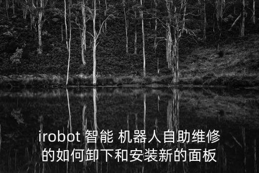 irobot 智能 機(jī)器人自助維修的如何卸下和安裝新的面板