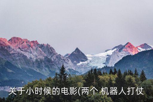 關(guān)于小時(shí)候的電影(兩個(gè) 機(jī)器人打仗