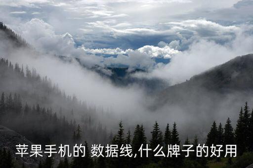 蘋果手機(jī)的 數(shù)據(jù)線,什么牌子的好用