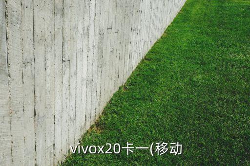  vivox20卡一(移動