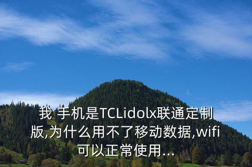 tcl手機(jī)老自動(dòng)連接上網(wǎng),TCl怎么連接手機(jī)