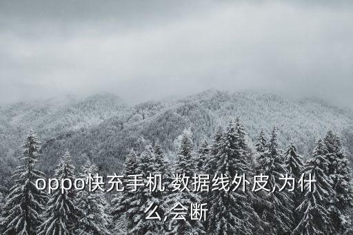 oppo快充手機 數(shù)據(jù)線外皮,為什么,會斷