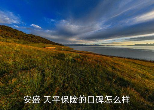 安盛 天平保險(xiǎn)的口碑怎么樣