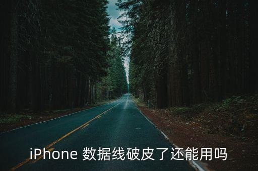 iPhone 數(shù)據(jù)線破皮了還能用嗎