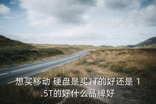 想買移動 硬盤是買1T的好還是 1.5T的好什么品牌好