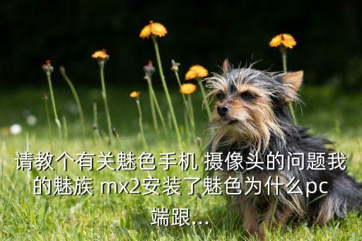 請教個有關(guān)魅色手機 攝像頭的問題我的魅族 mx2安裝了魅色為什么pc端跟...