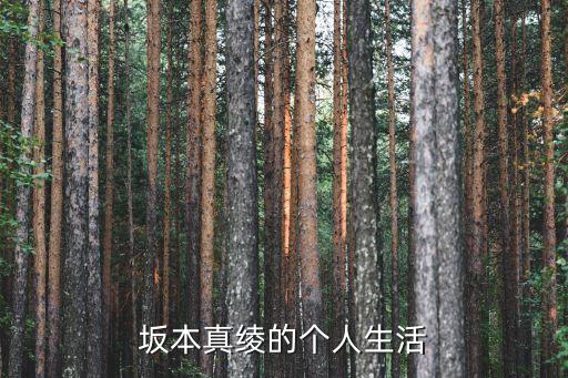 坂本真綾的個(gè)人生活